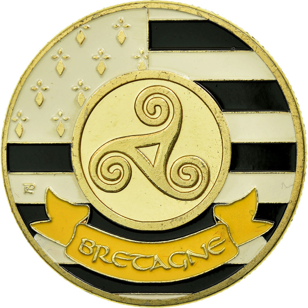 France, Token, Touristic token, Bretagne - Triskel, Souvenirs et Patrimoine