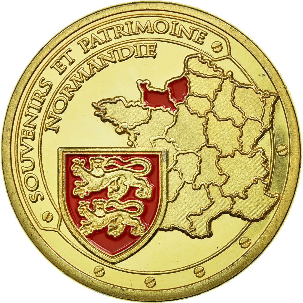 France, Token, Touristic token, Normandie - Profil de Viking, Souvenirs et