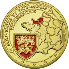 France, Token, Touristic token, Normandie - Profil de Viking, Souvenirs et