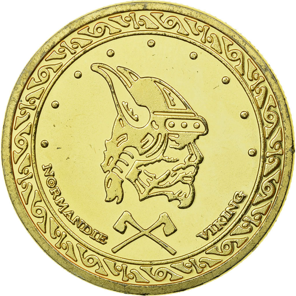 France, Token, Touristic token, Normandie - Profil de Viking, Souvenirs et
