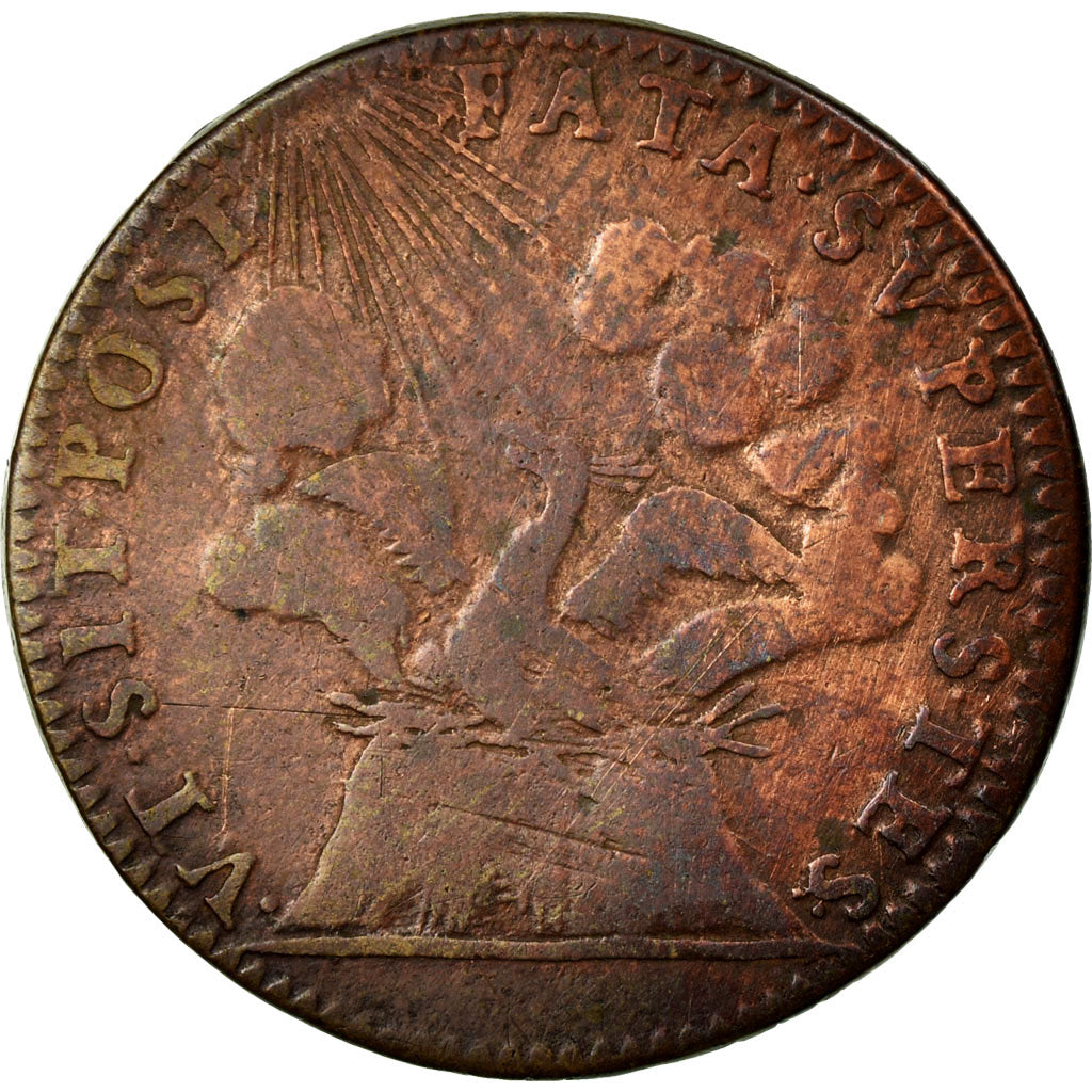 France, Token, Royal, VF(30-35), Copper, Feuardent:2636