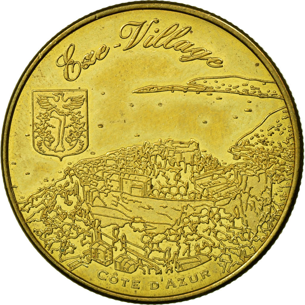 France, Token, Tourist Token, Eze - Le Village, Médaille de Collection
