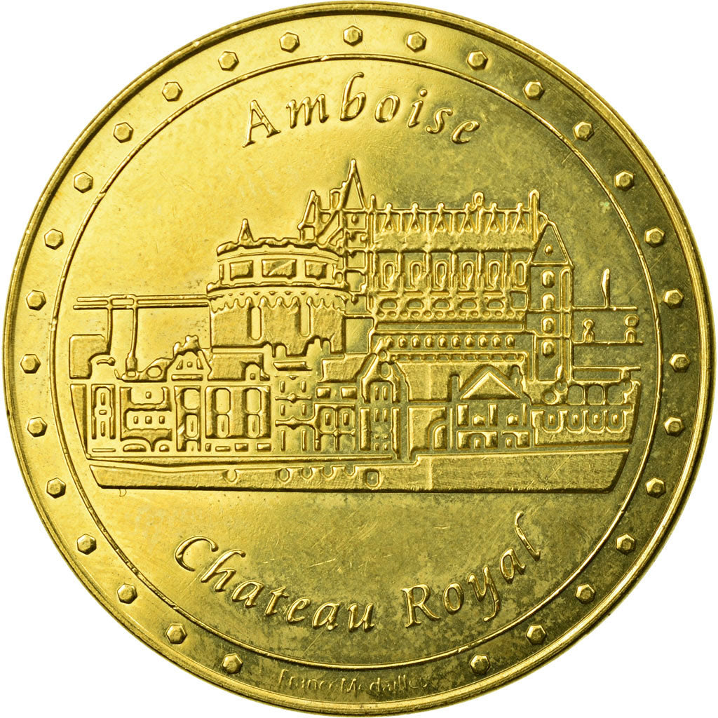 França, Token, Token turístico, Amboise - Château royal et le Clos Lucé