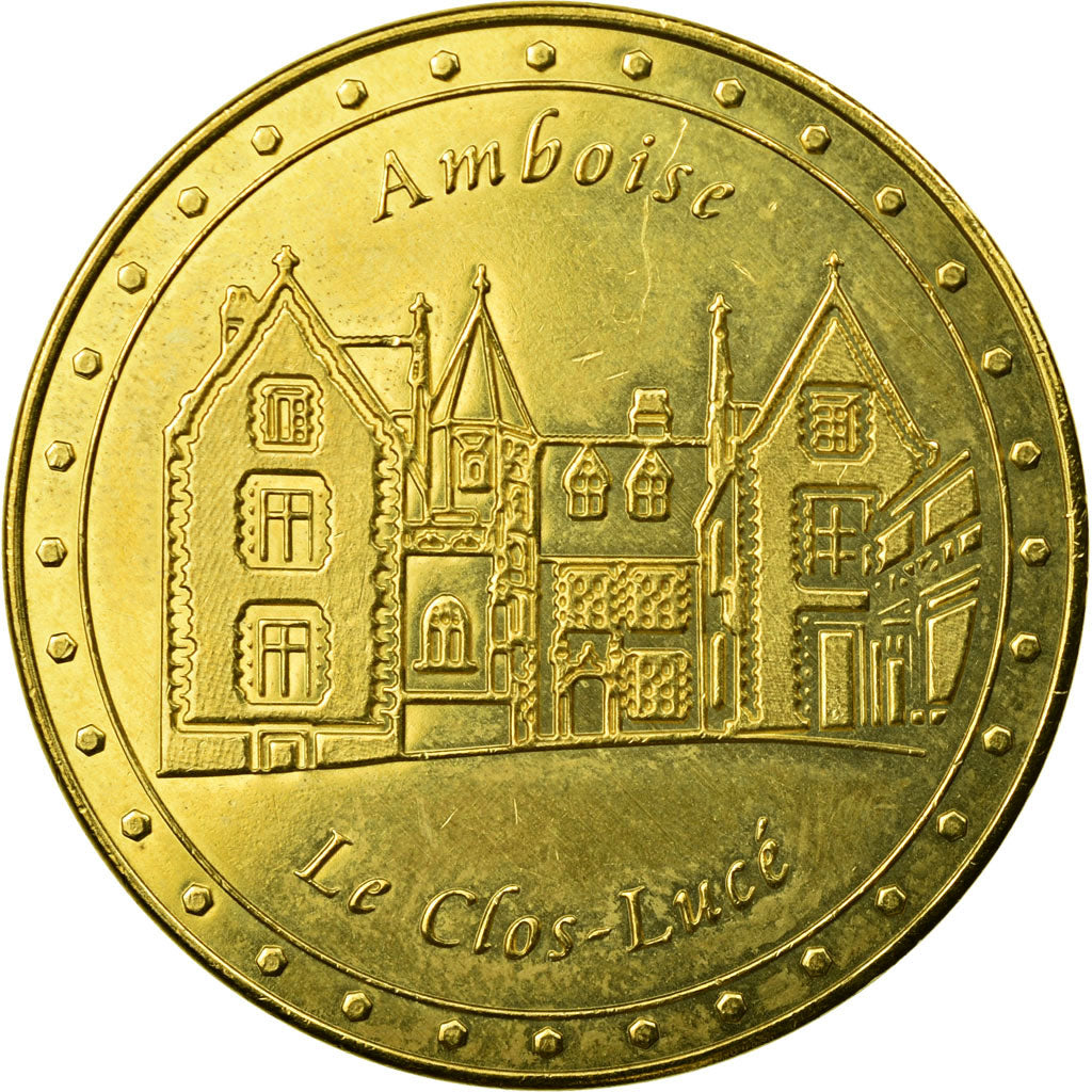 França, Token, Token turístico, Amboise - Château royal et le Clos Lucé