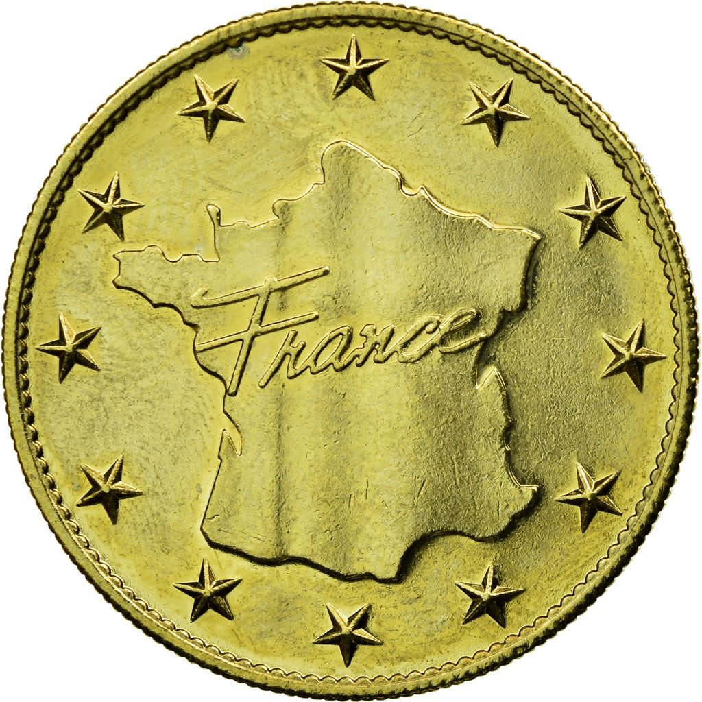 France, Jeton, Jeton Touristique, La Vendée, Arts & Culture, SUP, Cupro-nickel