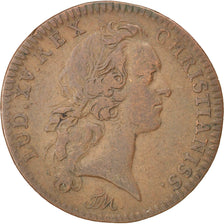 France, Royal, Token, VF(30-35), Copper, 28, Feuardent #2507, 6.80