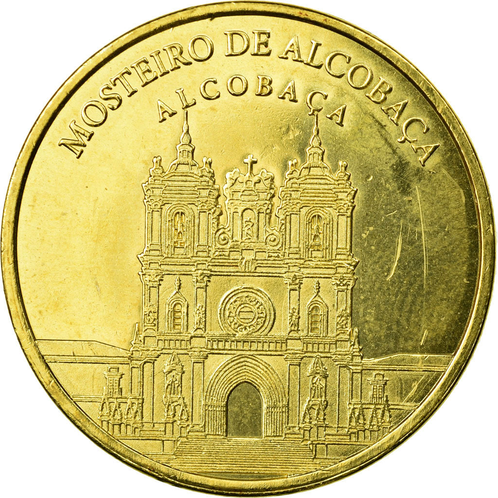 Portugal, Token, Touristic token, Alcobaça - Mosteiro de Albobaça, Arts &