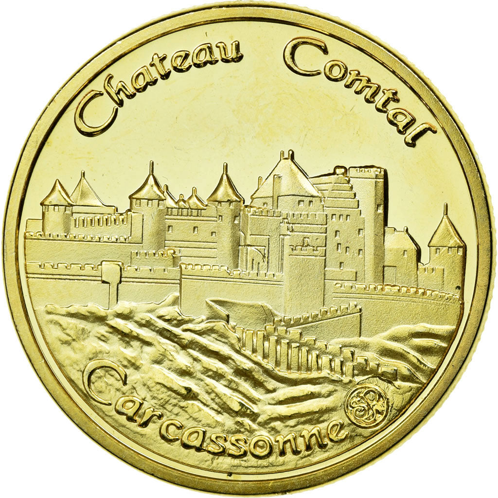 France, Token, Touristic token, 11/ Château Comtal - Carcassonne, Souvenirs et