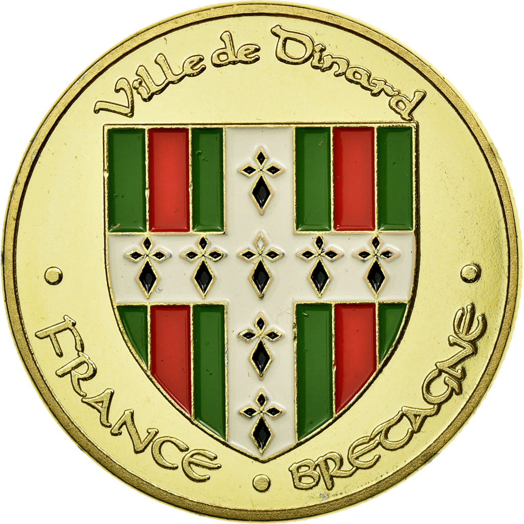 France, Jeton, Jeton Touristique, Dinard - La Pointe de la Malouine, Souvenirs