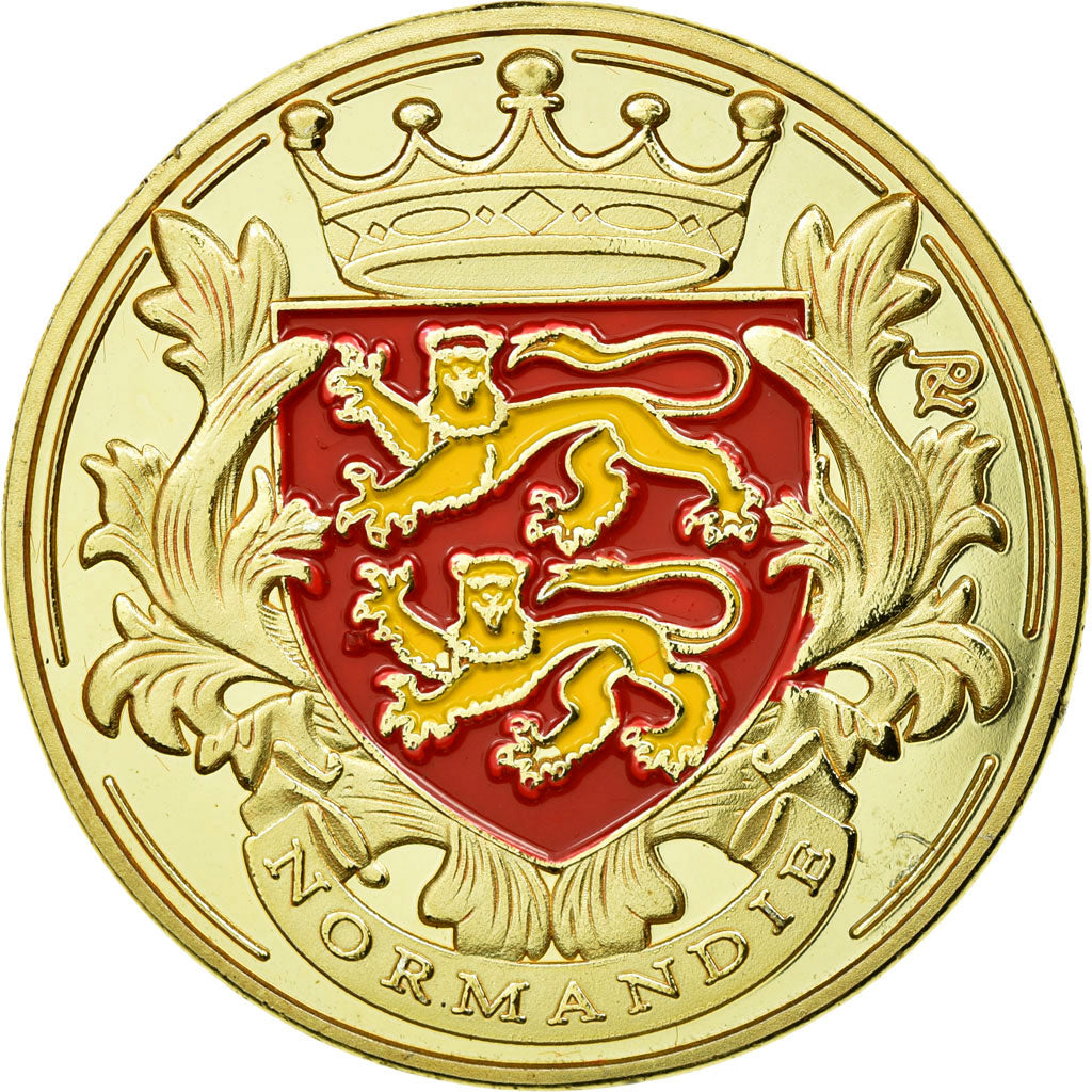 France, Token, Touristic token, Normandie - Blason, Souvenirs et Patrimoine