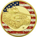 Francia, Token, Jetón turístico, Normandie - U.S Army - M4 Sherman, Souvenirs