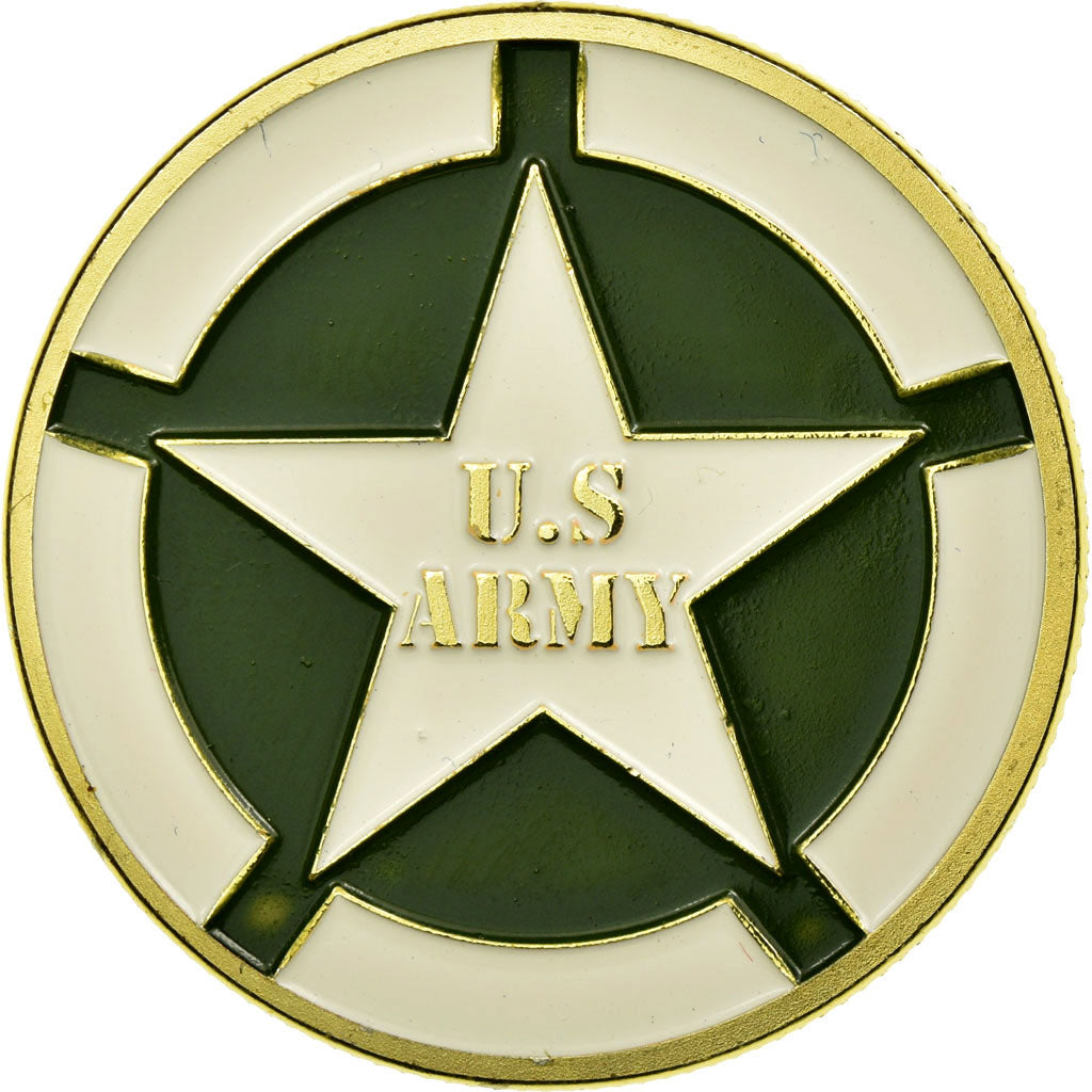 Francia, Token, Jetón turístico, Normandie - U.S Army - M4 Sherman, Souvenirs