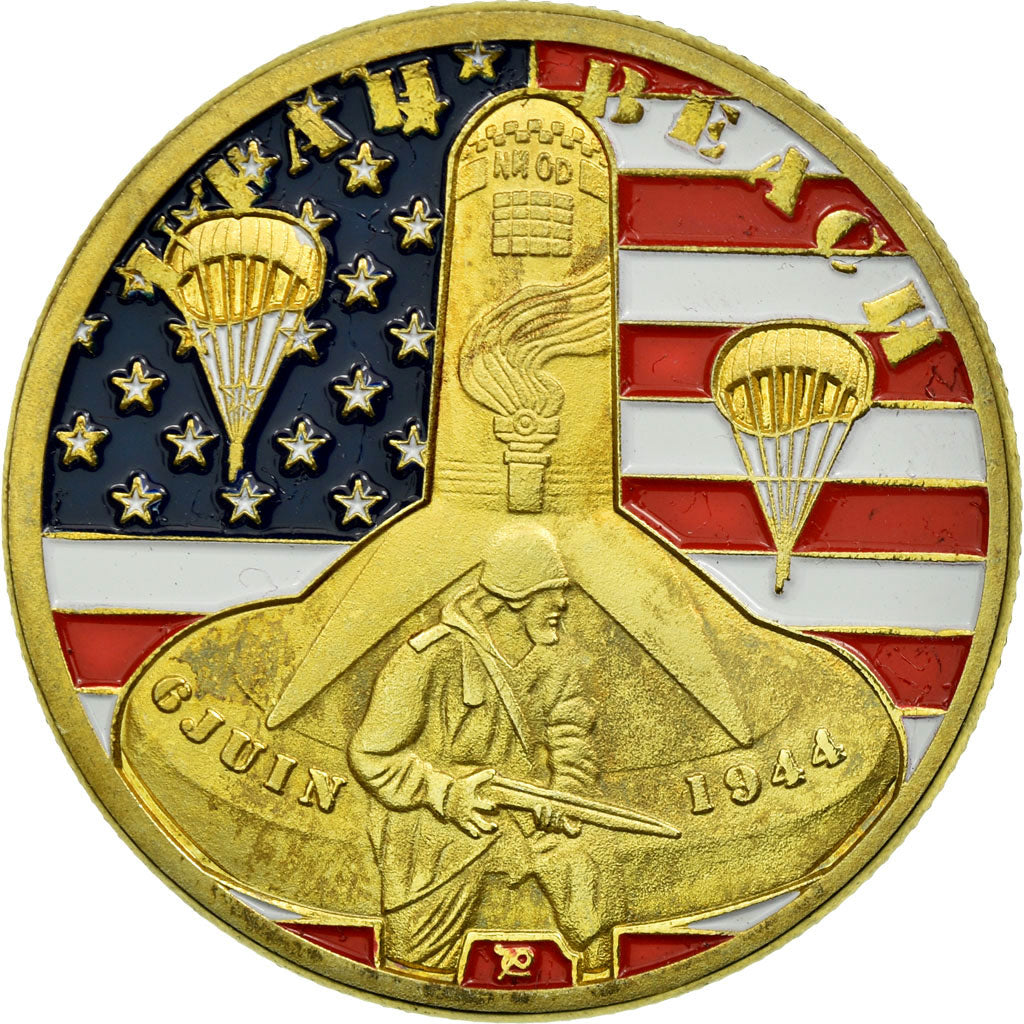 France, Token, Touristic token, D.Day - Utah Beach - 6 juin 1944, Souvenirs et