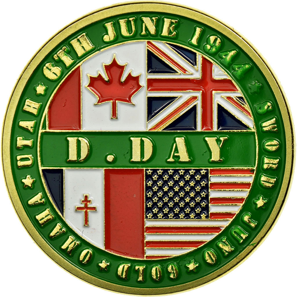 France, Token, Touristic token, D.Day - Sword Beach - 6 juin 1944, Souvenirs et