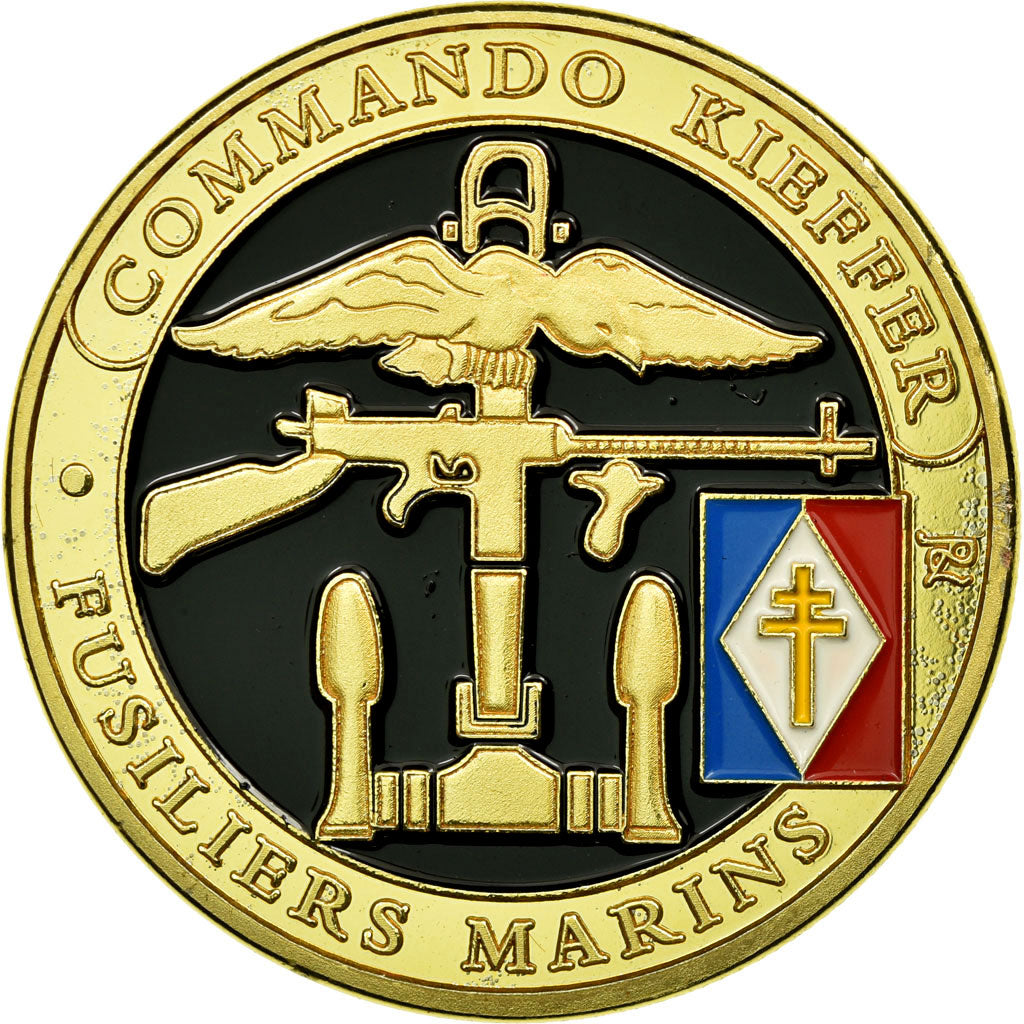 France, Token, Touristic token, Commando Kieffer - Fusiliers Marins, Souvenirs