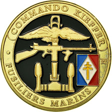 France, Token, Touristic token, Commando Kieffer - Fusiliers Marins, Souvenirs