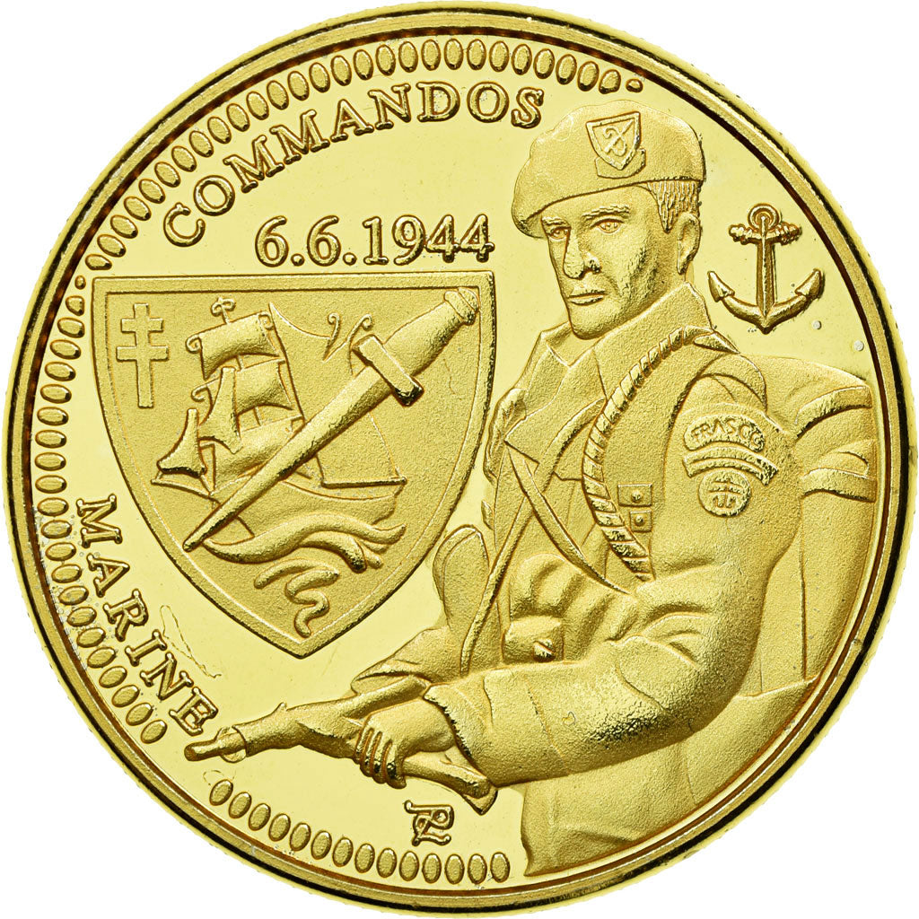 France, Token, Touristic token, Commando Kieffer - Fusiliers Marins, Souvenirs