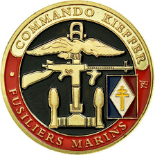 Frankrijk, Token, Toeristisch fiche, Commando Kieffer - Fusiliers Marins