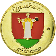 Francia, Token, Jetón turístico, Alsace - Eguisheim, Souvenirs et Patrimoine