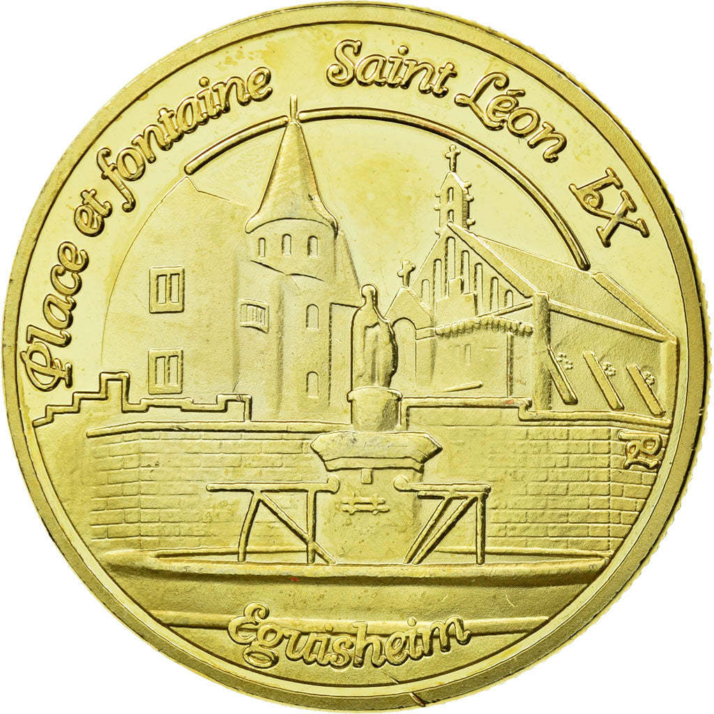 Francia, Token, Jetón turístico, Alsace - Eguisheim, Souvenirs et Patrimoine