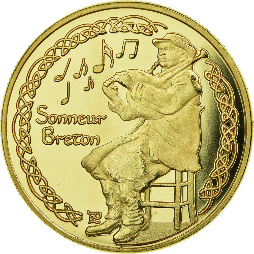 France, Token, Touristic token, Bretagne - Le sonneur breton, Souvenirs et