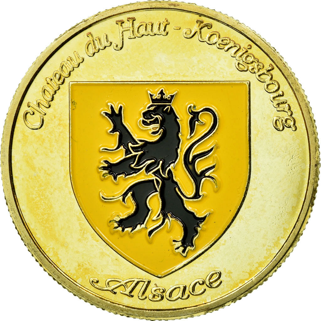 France, Token, Touristic token, Alsace - Château du Haut Koenigsbourg