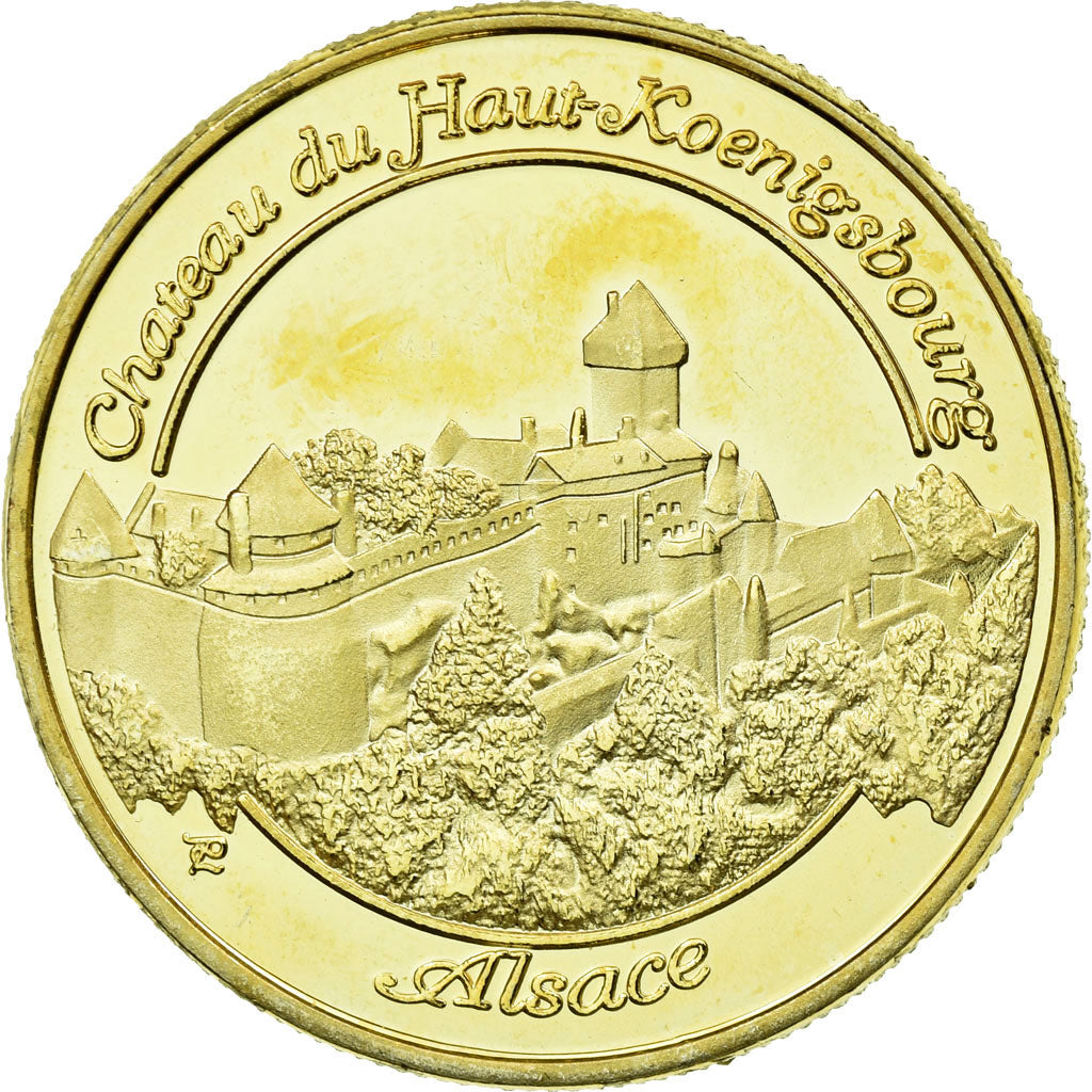 France, Token, Touristic token, Alsace - Château du Haut Koenigsbourg