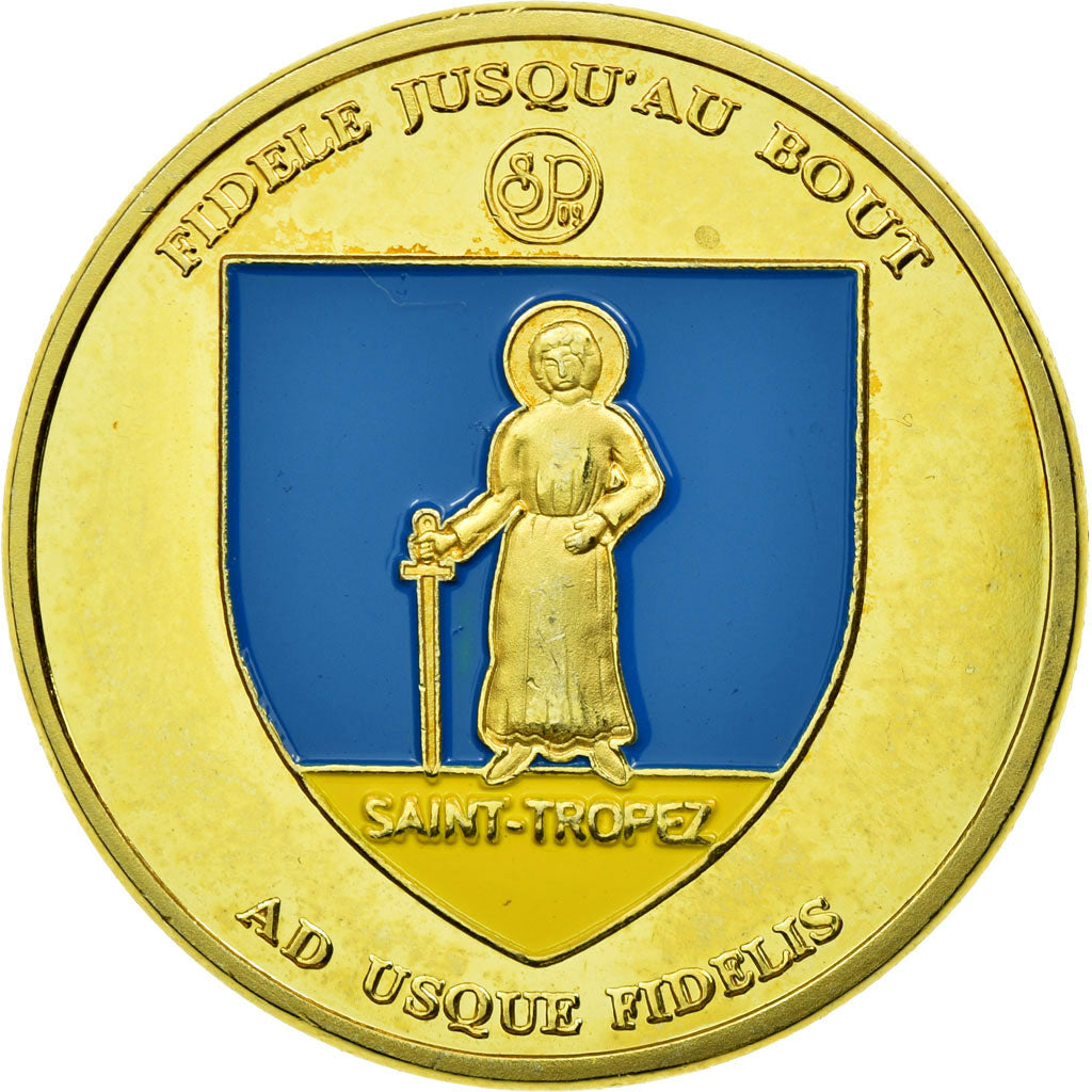 France, Token, Touristic token, Côte d'Azur - Saint-Tropez, Souvenirs et