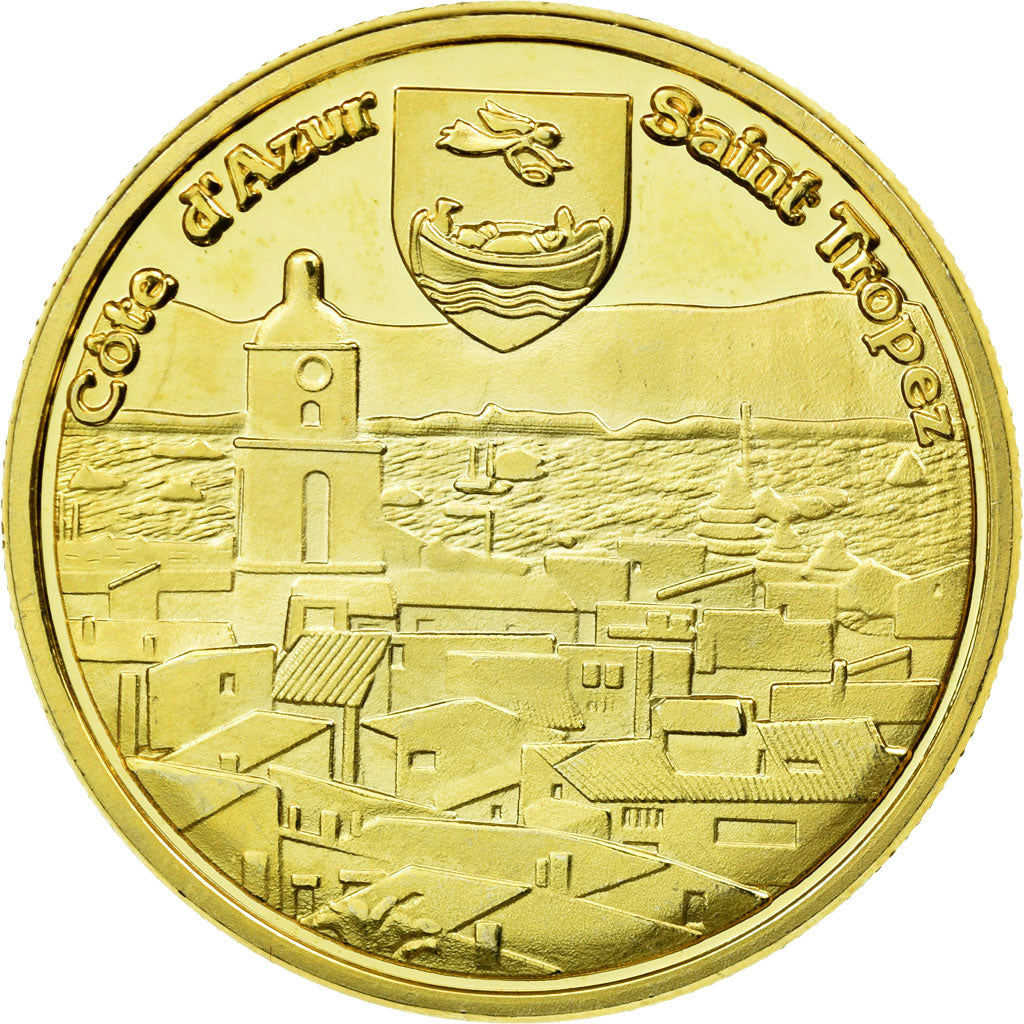France, Token, Touristic token, Côte d'Azur - Saint-Tropez, Souvenirs et