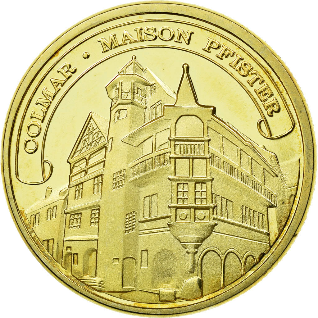 Francia, Token, Touristic token, Alsace - Colmar - Maison Pfister, Souvenirs et
