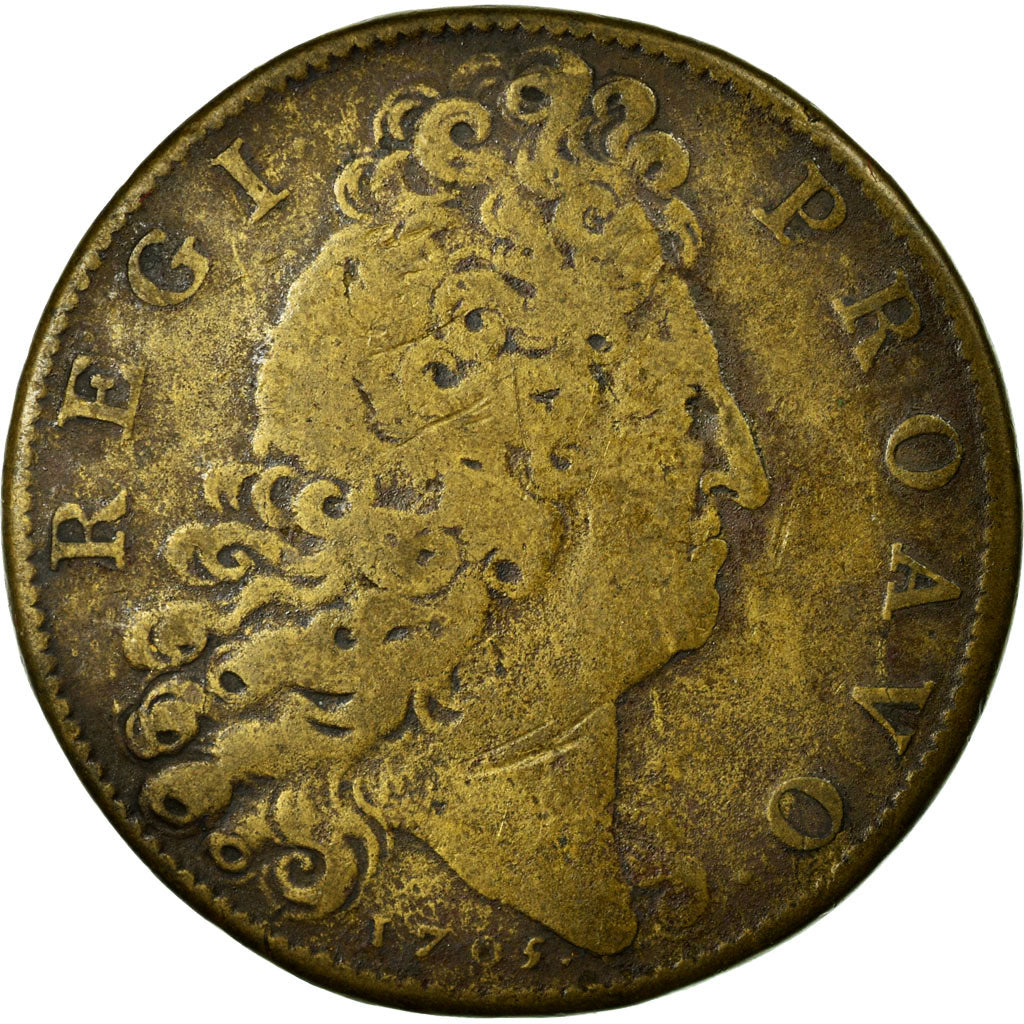 France, Token, Royal, EF(40-45), Brass, Feuardent:6885