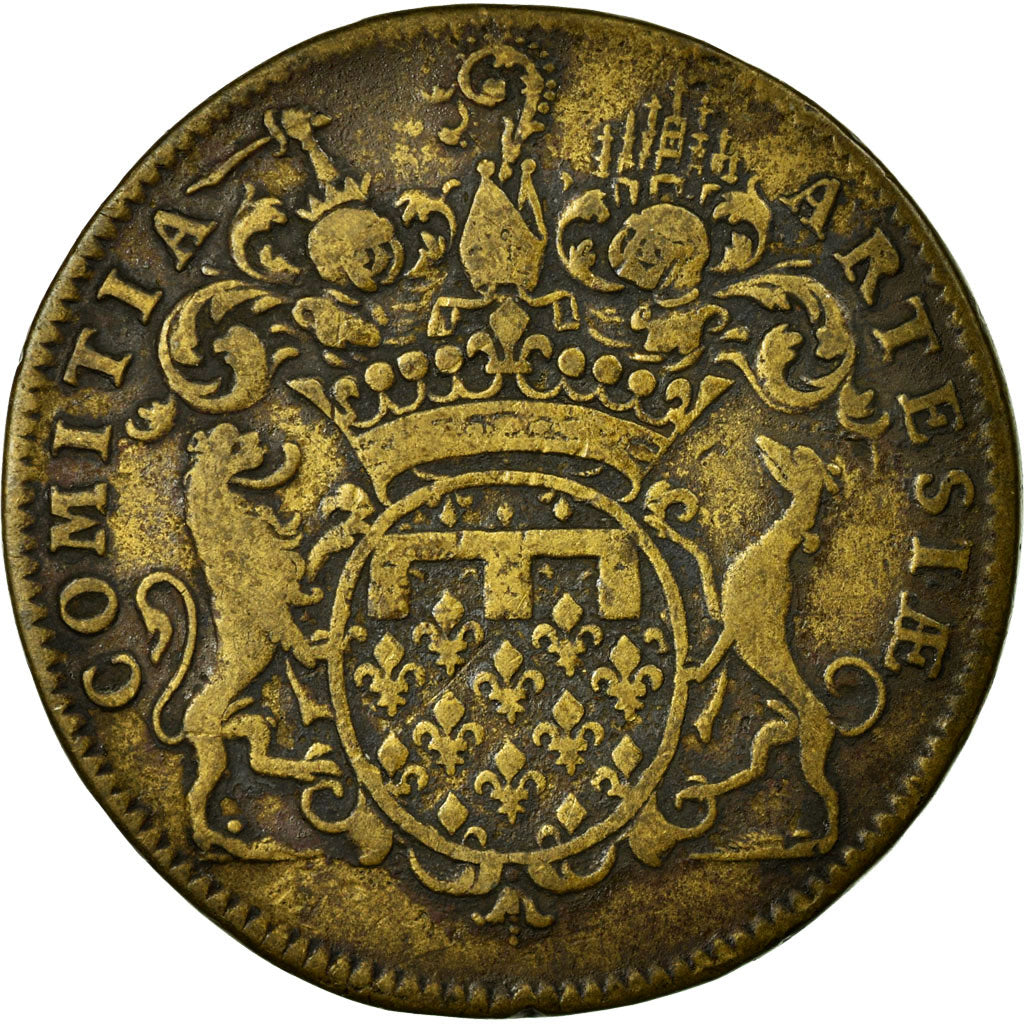 France, Token, Royal, EF(40-45), Brass, Feuardent:6885