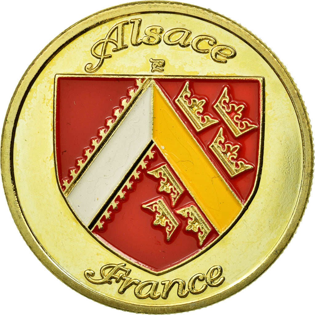 France, Token, Touristic token, Alsace - Les cigognes d'Alsace, Souvenirs et
