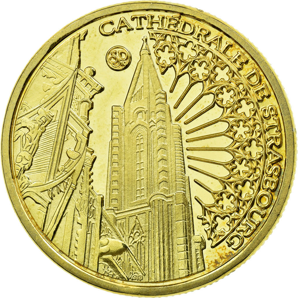 France, Jeton, Jeton Touristique, 67/ Strasbourg - Cathédrale, Souvenirs et