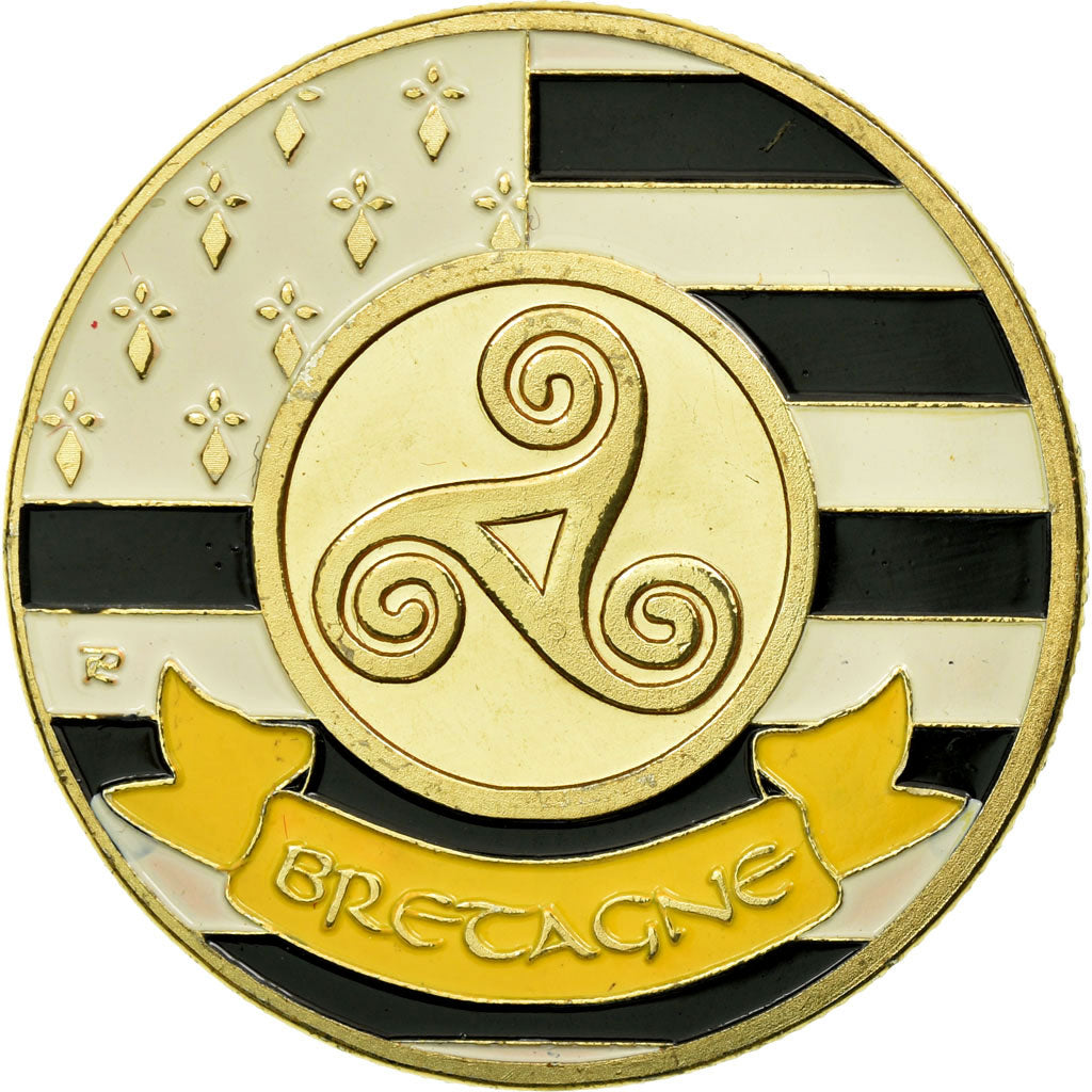 France, Token, Touristic token, Bretagne - Breizh, Souvenirs et Patrimoine