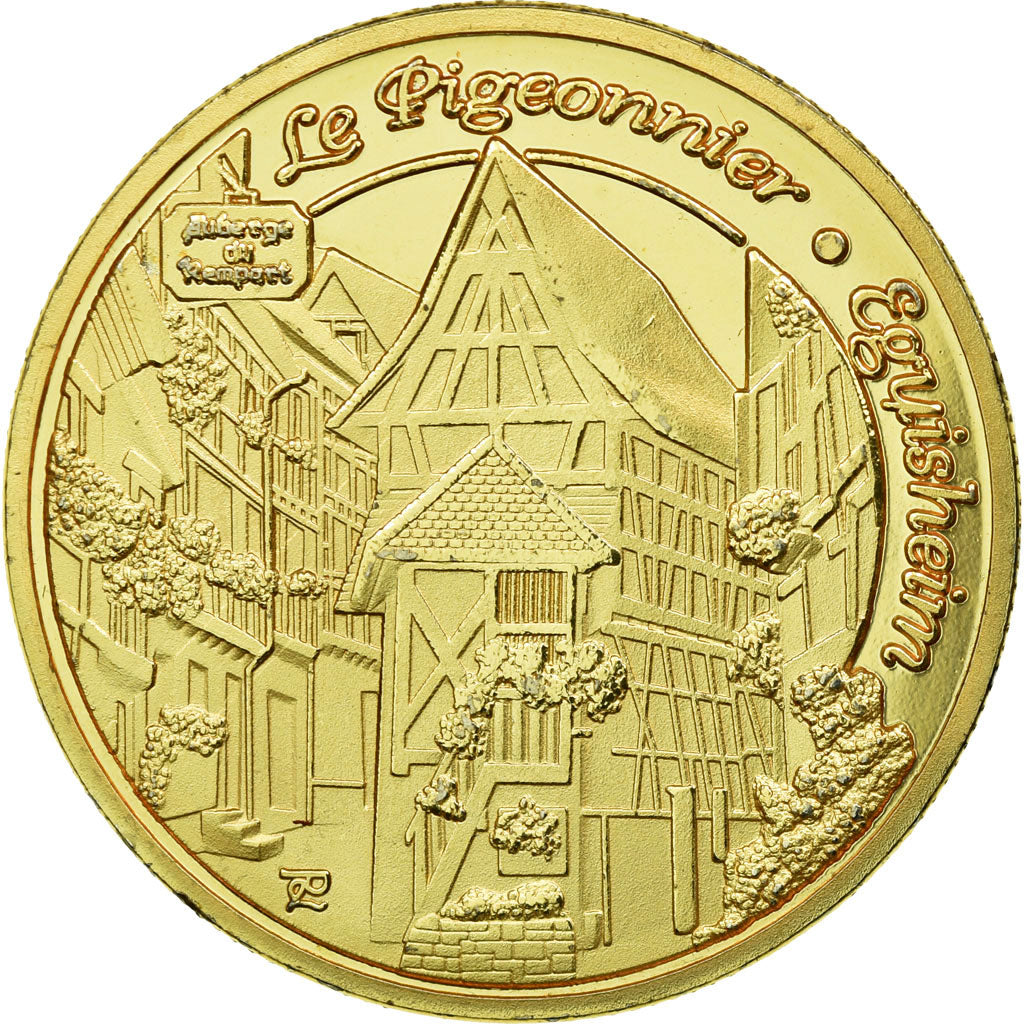 Francia, Token, Touristic token, Eguisheim - le pigeonnier, Souvenirs et