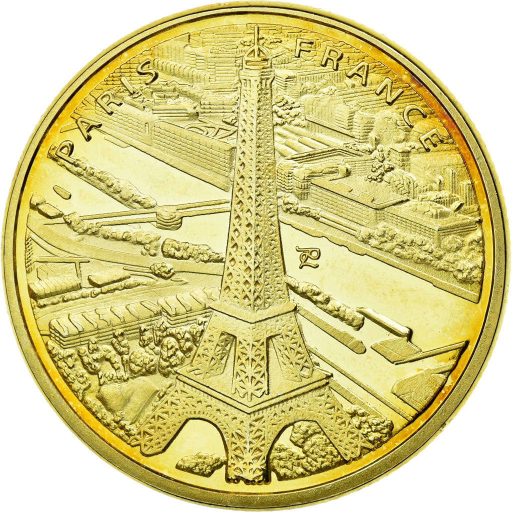 France, Token, Touristic token, Paris - Place de la Tour Eiffel, Souvenirs et
