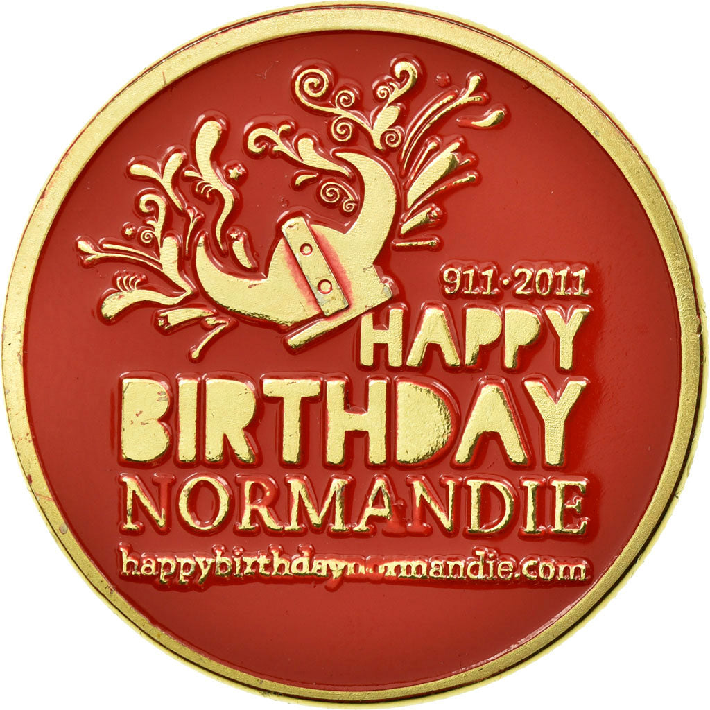 France, Jeton, Jeton Touristique, Normandie - Happy Birthday - Guillaume le