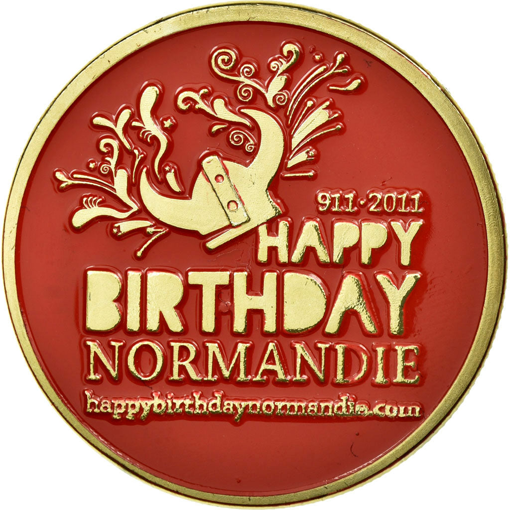 France, Token, Touristic token, Normandie - Happy Birthday -  Falaise -