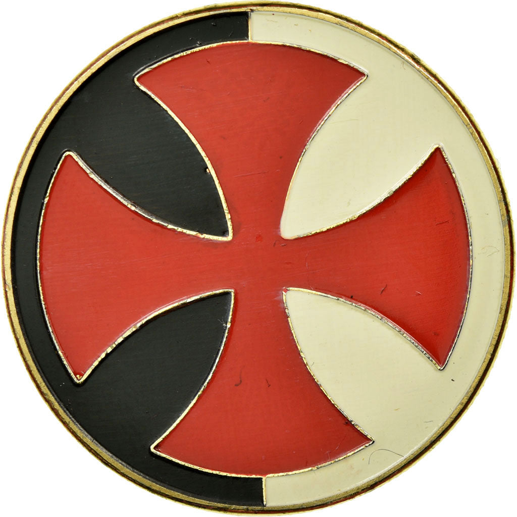 France, Token, Touristic token, Les Templiers - Chevalier et Croix pattée