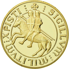 France, Jeton, Jeton Touristique, Les Templiers - Chevaliers et Croix pattée