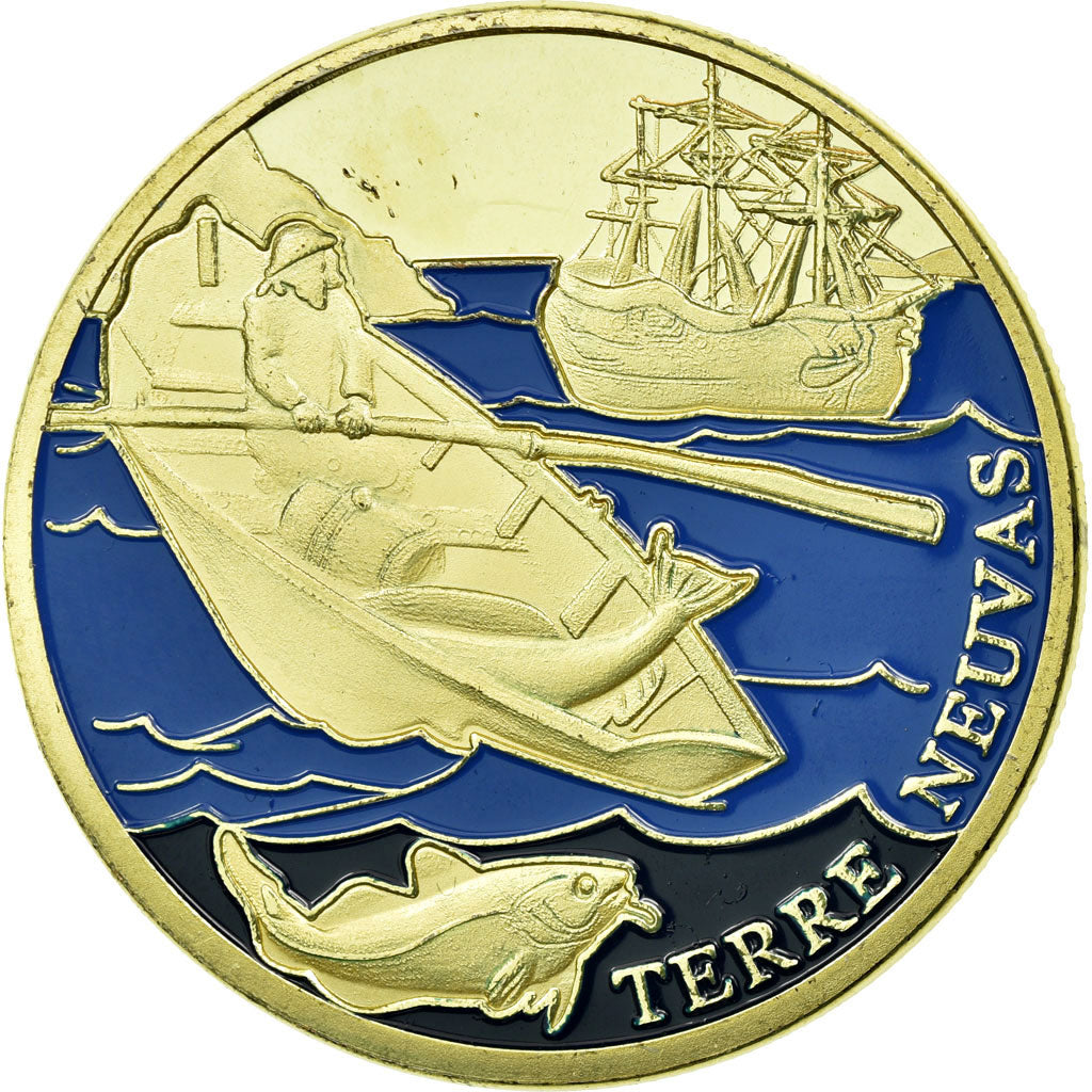 Frankreich, Token, Touristic token, 76/ Fécamp - Terre neuvas, Souvenirs et