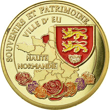 France, Jeton, Jeton Touristique, Haute Normandie - Eu - Château, Souvenirs et