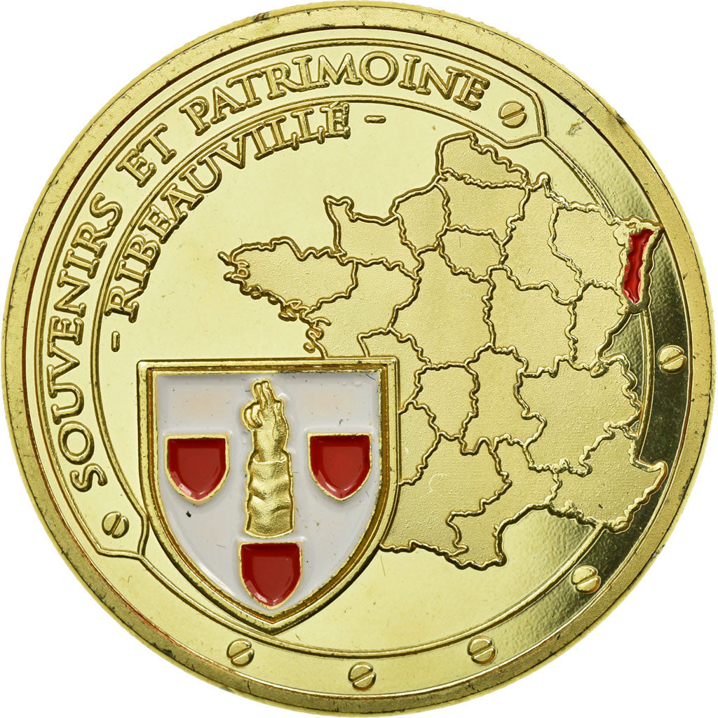 France, Token, Touristic token, Alsace - Ribeauville - La tour des bouchers