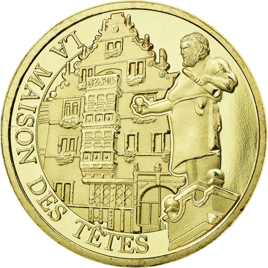 France, Token, Touristic token, Colmar - La maison des Têtes, Souvenirs et