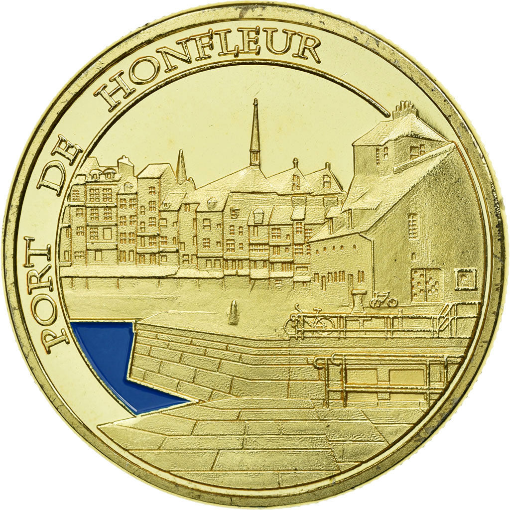 France, Token, Touristic token, Normandie - Pont de Normandie - Port de