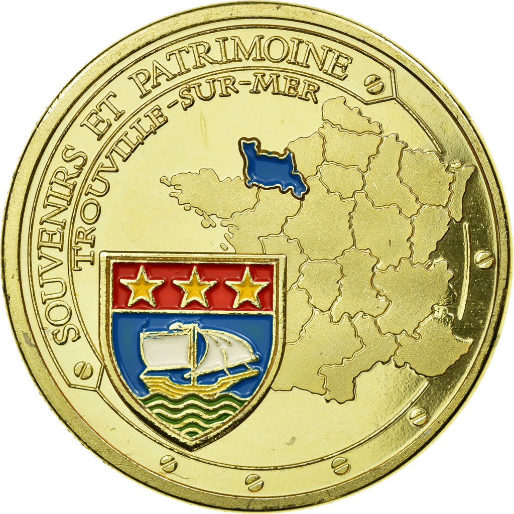 France, Token, Touristic token, Trouville-sur-Mer - La Poissonnerie, Souvenirs