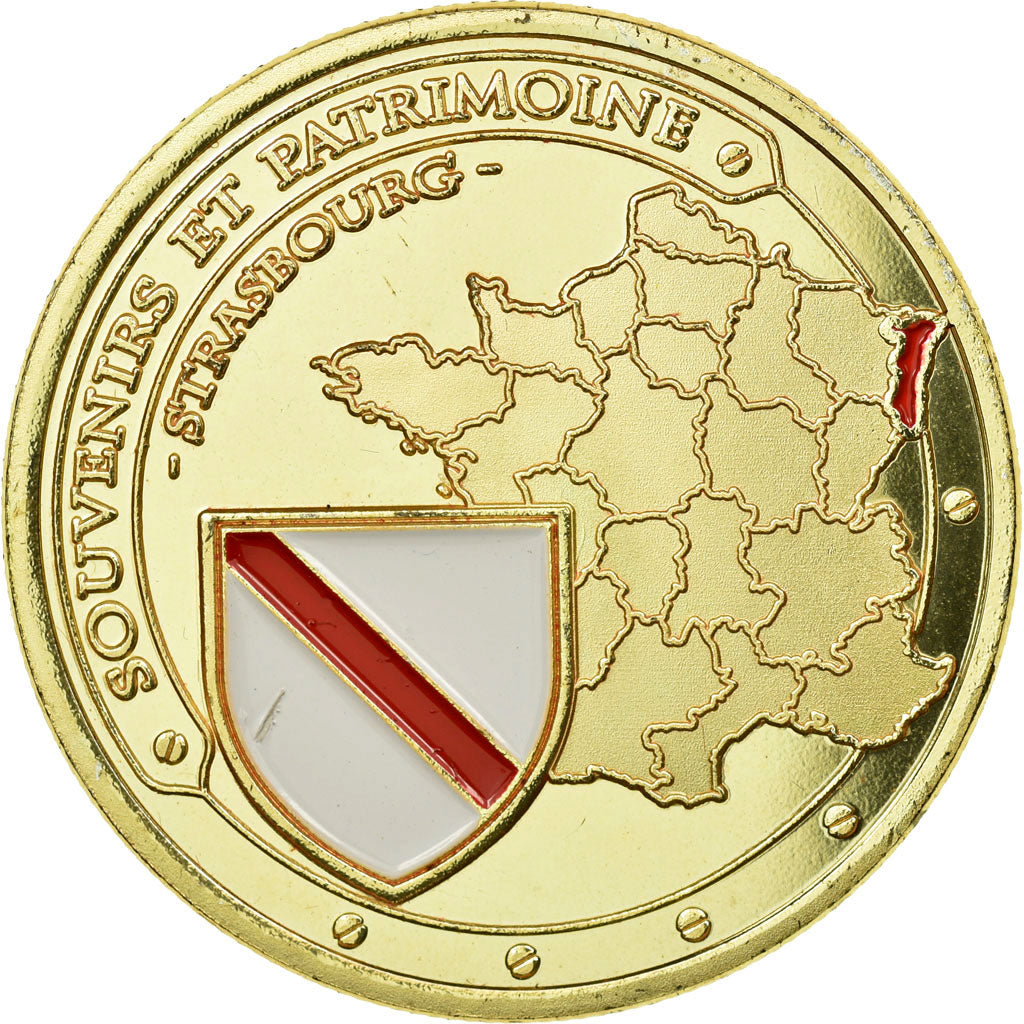 France, Token, Touristic token, Cathédrale Notre-Dame, Strasbourg, Souvenirs et