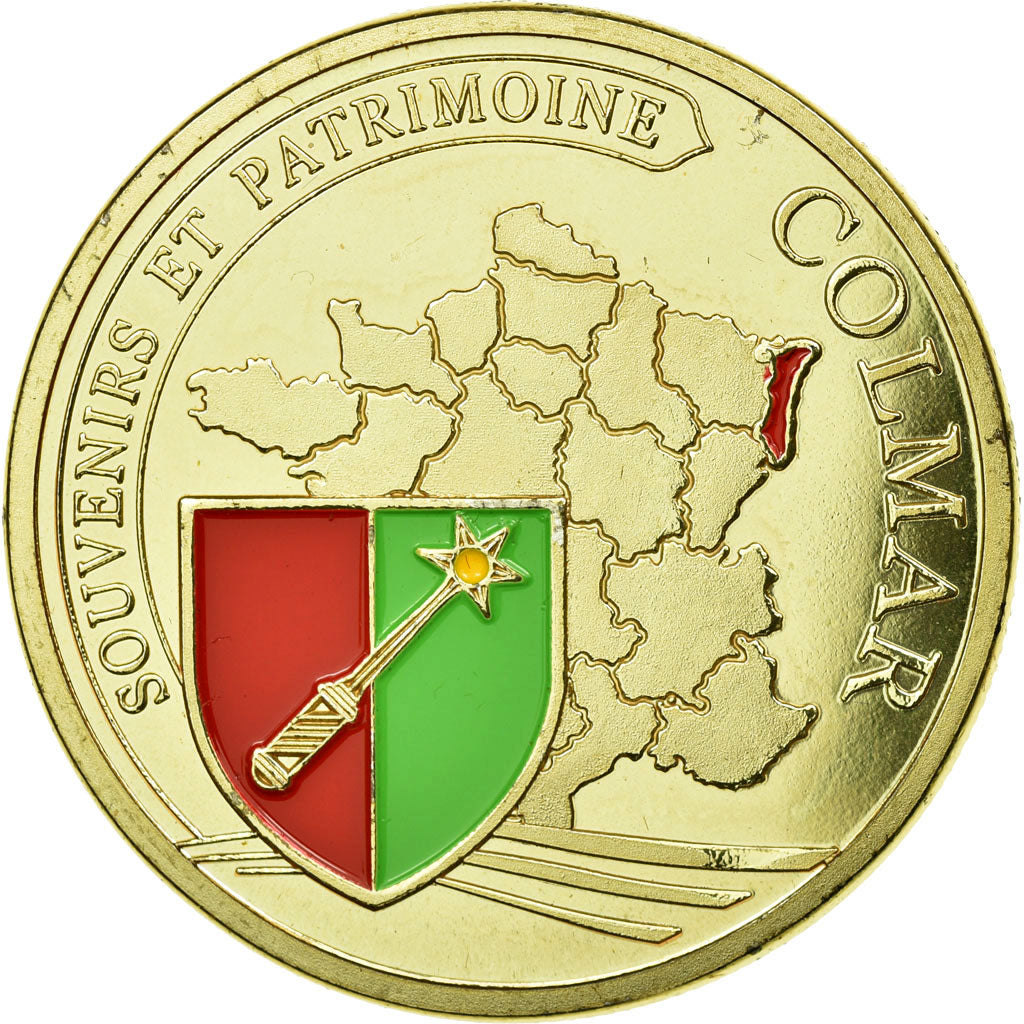 France, Token, Touristic token, 68/ Colmar - Cathédrale Saint-Martin, Souvenirs