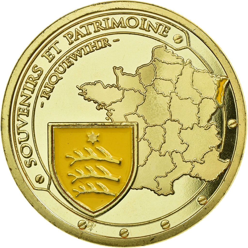 France, Jeton, Jeton Touristique, Riquewihr - Tour du Dolder, Souvenirs et